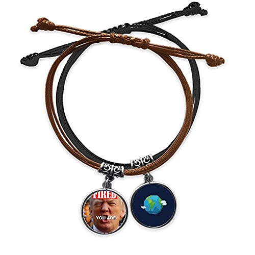 Pulsera Trump americana de cuerda de mano para lucir en conciertos