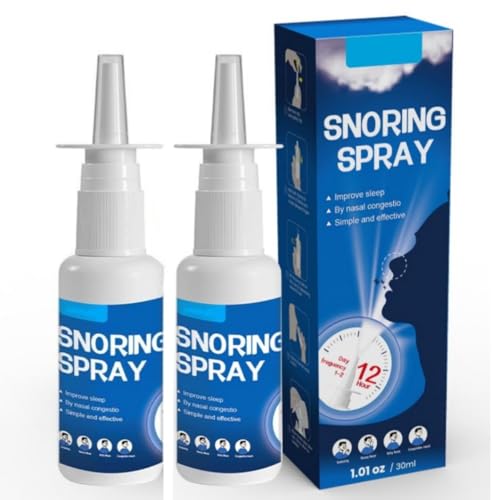 Spray anti-ronflement et congestion nasale pour stopper la fatigue