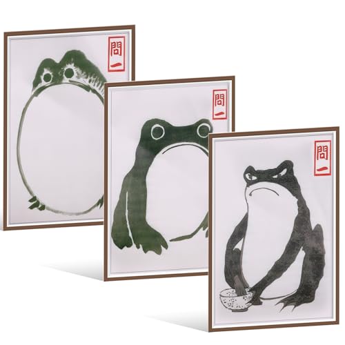 Juego de pósteres de Ukiyo-e japonesa: decoración de pared de