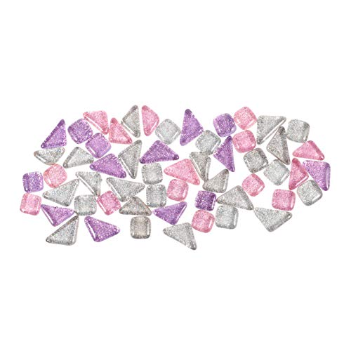 HOMSFOU 1 Paquet Carreaux Pierre Irréguliers de Matériaux Diy Couleur Mélangée pour Décoration et Artisanat