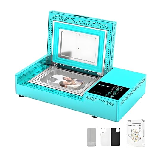 LYAYYDS 3D Phone Case Heat Press Machine Sublimation Machine Kit for Phone Cases with Molds & 20 Shells for Custom Case Making Business onlyMachine