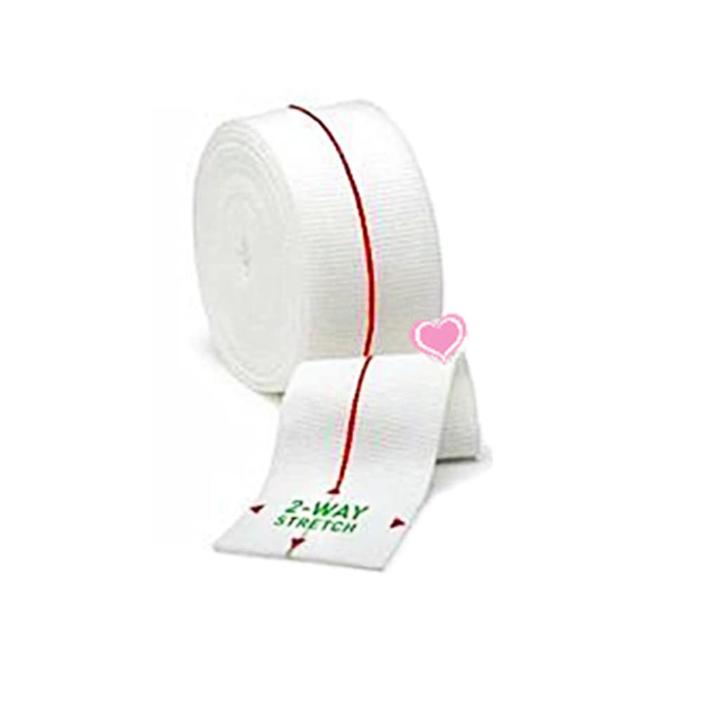 Elastyczna opaska rurowa do sportu 3,5 cm x 1 m czerwona