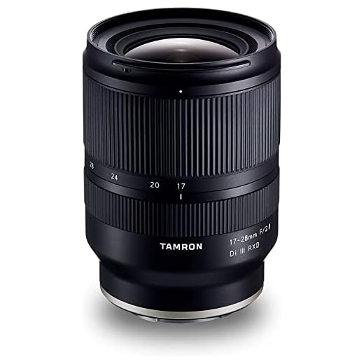 Tamron 17-28 mm F/2.8 Di III RXD, Sony E-fattning