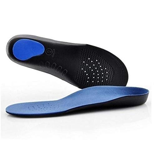 BFHCVDF Soletta per Arco Plantare per Plantare Cuscino per Piedi Ortopedico Cubito Blu 38-40
