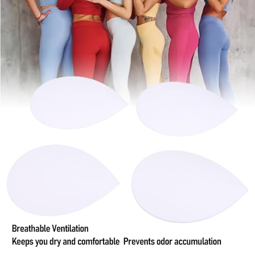 Pongnas 4 PCs Weiche Schwamm Hüft Pads Einsätze, Nylon Oberschenkelpads, Abnehmbar, Atmungsaktiv, für Frauen