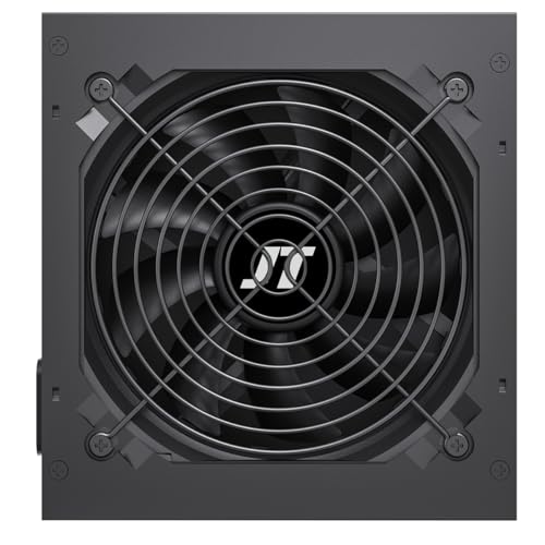 Black ATX 500W PSU, alimentatore di commutazione, PC desktop computer, ventola 120mm, 4+4-pin 12V, 6x SATA - Alimentatore - Immagine 5