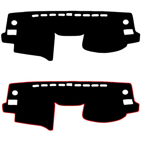 JTSGHRZ ダッシュボードカバーマット スバルインプレッサ/XV/WRX 2012-2016フォレスターSJ 2014-2018、ダッシュマットダッシュボードカバーパッドサンシェード楽器カーペットカーアクセサリー