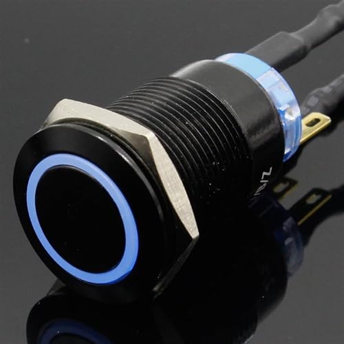 Botón de lámpara led de marca de potencia de 19mm para sustitución de mandos 4
