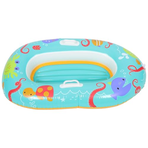 Barco inflable infantil de PVC con soporte seguro de brazos