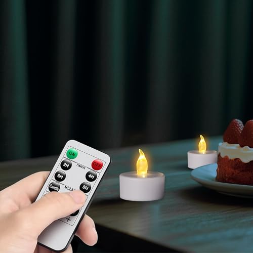 Bougies chauffe-plat LED télécommande résout le problème des bougies jetables