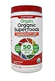 Plant Based Organic Superfoods + Immunity Up! Super Nutrition Powder Honeycrisp Apple, 13.3 Oz