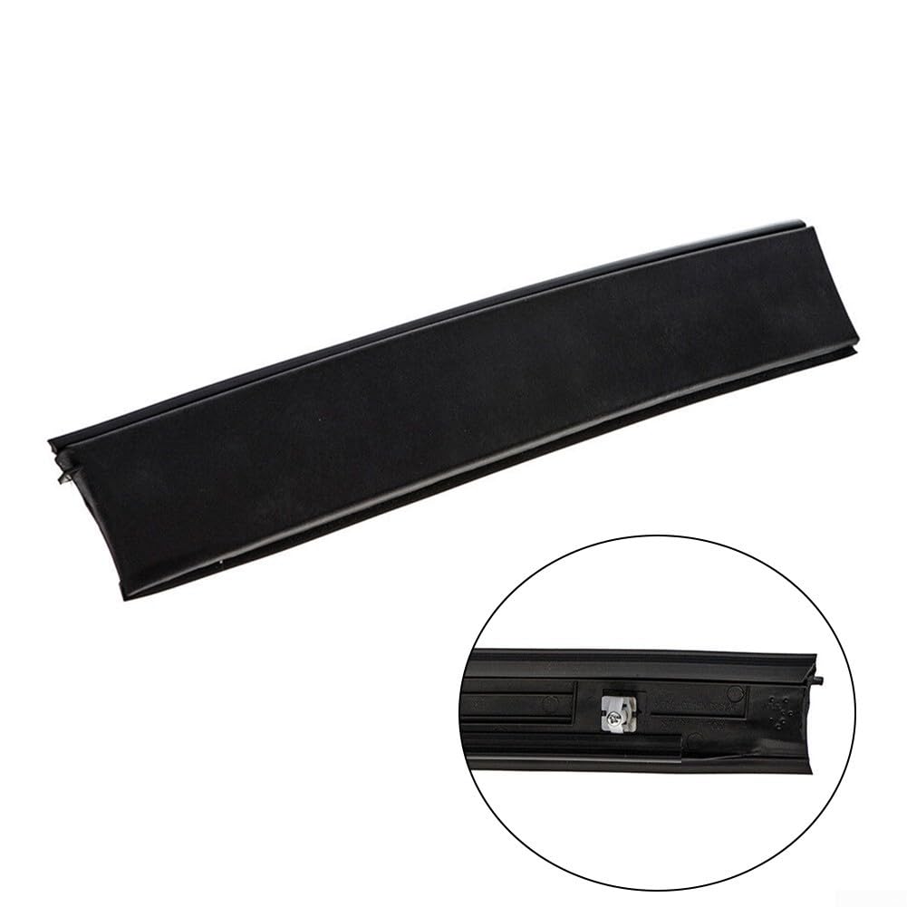 Conjunto de moldura de techo delantero derecho para Kia Sportage 2005-2010, repuesto de moldura de riel de techo de plástico negro compatible con OEM 87220-1F001