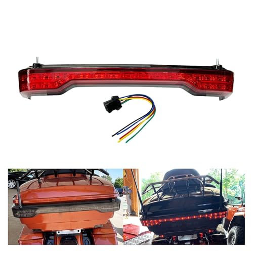 Feu arrière de moto King Tour Pack LED pour remplacer un éclairage faible sur Touring 2014+
