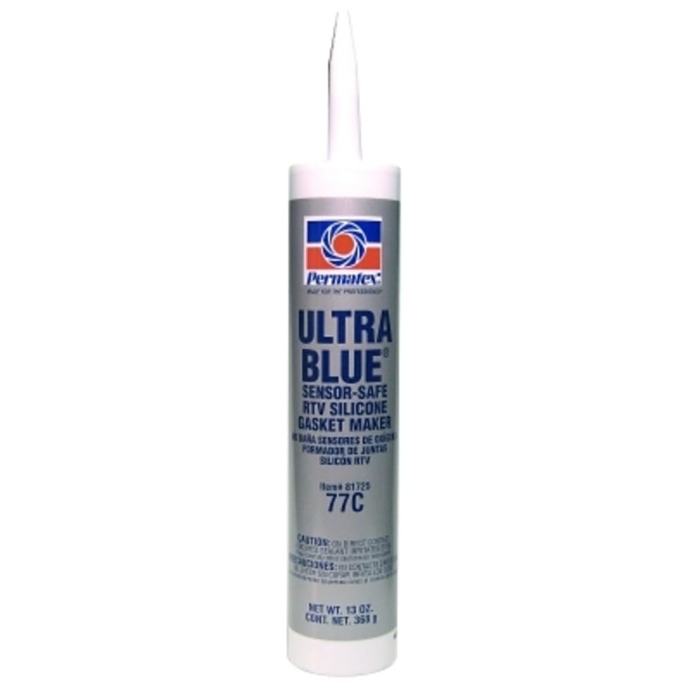 Permatex 81725 Blue Ultra Series RTV Silicone Gasket Maker, 13 oz. Cartridge (Pack of 12)