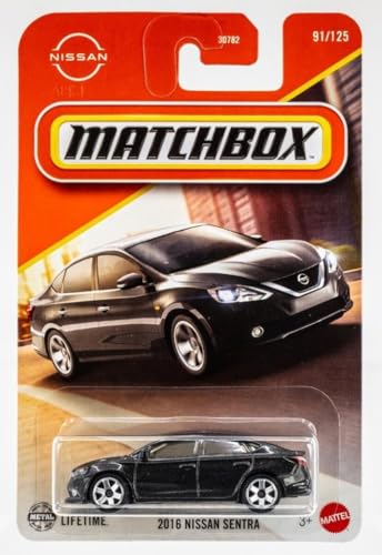 C0859 Matchbox 1:64 Tekli Arabalar 2016 Nissan Sentra (Kısa Kart) JBR48