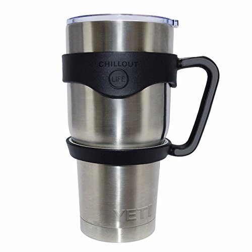 Handle for YETI Cup 30 oz- Ozark Trail - Beast & CHILLOUT LIFE 30 oz Tumblers. CHILLOUT LIFE Anti-Slip Handle BPA-free (Black Handle Only) Handle for YETI Cup 30 oz- Ozark Trail - Beast & CHILLOUT LIFE 30 oz Tumblers. CHILLOUT LIFE Anti-Slip Handle BPA-free (Black Handle Only)