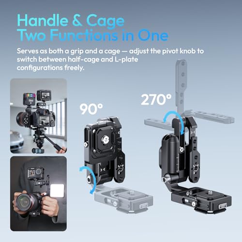 Image of ULANZI XJ01 Uka Universal Foldable Camera Cage & Stablizer, 2-in-1 Portable