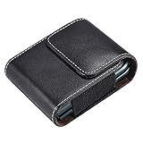 Luckge Gürteltasche Hülle mit Gürtelclip Halfter Handytasche Gürtel für Samsung Galaxy Z Flip 3 / Samsung Galaxy Z Flip 4 - Schwarz