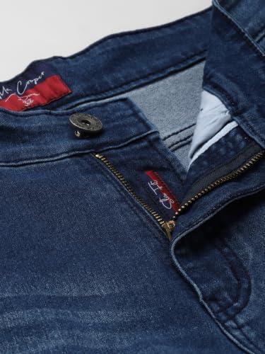 Image of Allen Cooper Slimmy Comfortable Mid Rise Denim Jeans for Men