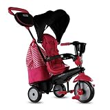 smarTrike 6500500 DLX, Triciclo Infantil Columpio, Rojo, L