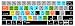 HRH Lightroom Shortcuts Hotkey Silicone Keyboard Cover Skin for MacBook Pro with Touch Bar 13 Inch and 15 Inch(A2159/A1989/A1706,A1990/A1707) 2019 2018 2016 2017 Release US Version