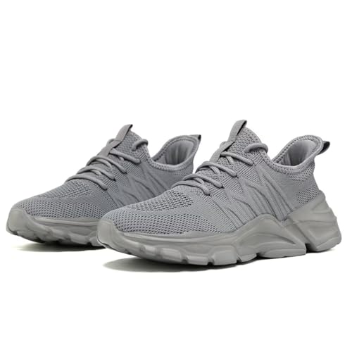Image of Womens Running Shoes Slip-on Walking Tennis Sneakers Lightweight Breathable Casual Soft Sole Mesh Workout Sports Shoes