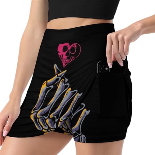 Jupe de tennis femme avec short Coeur De Main