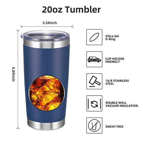 Starspeed 20Oz Insulated Tumblers With Lid Stainless Steel Double Wall Tumbler Travel Coffee Cups Powder Coated Tapered Metal Thermal Mug Indoor Outdoor For Hot And Cold Drinks #TOP1