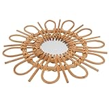 Miroir tissé à la main – plus qu'un simple miroir décoratif, c'est une véritable œuvre d'art murale qui vous apportera une sensation nouvelle et de la bonne humeur. miroir de maquillage