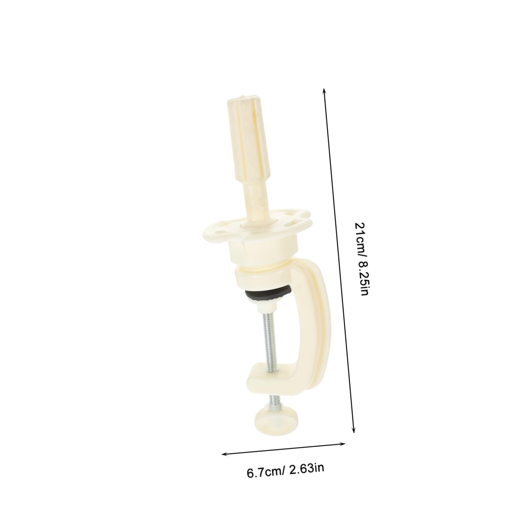 OUNONA Professional Hair Mannequin Head Stand Adjustable Clamp for Wigs Lightweight Portable Design for Cosmetology Training and Hairdressing Displays Durable and Sturdy