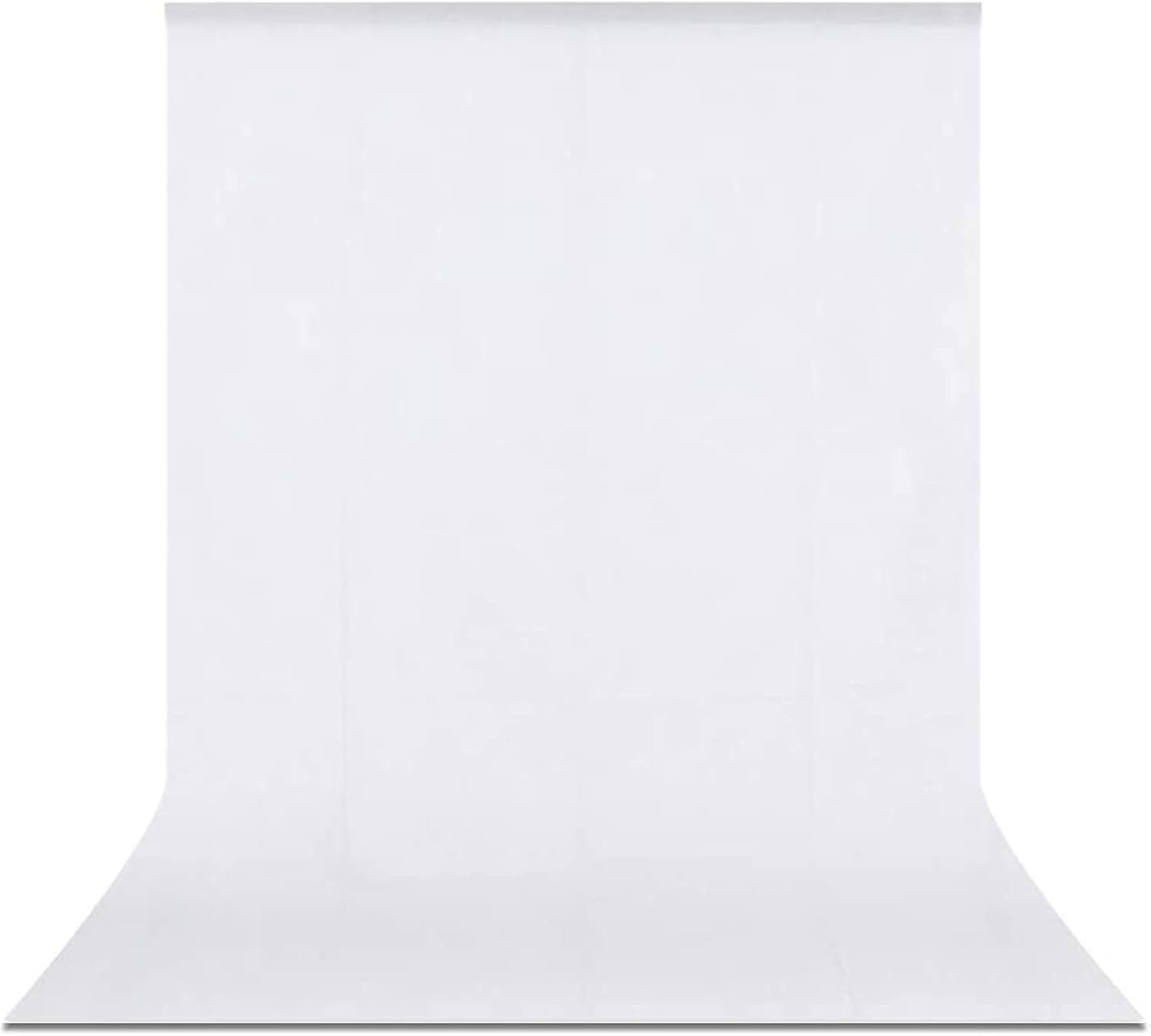 White Backdrop for Photoshoot, 5x6.5ft Photography Photo Back Drop Cloth, Polyester Screen Sheet Curtain, Picture Backdrop Background for Birthday