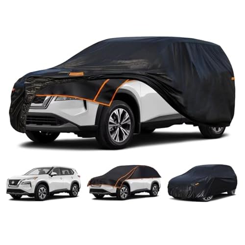 Kayme Hail Protector Car Cover Custom Fit for Ford Bronco 4 Door SUV, Anti Hail Blanket with Multilayer Thickened Design, Hail Proof & All Weather Outdoor Waterproof Full Car Cover for Hail