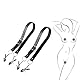 Schamlippenspreizer Frauen, Nippelklemmen Brustwarzen Sex, mit Leder Gürtel Geteiltem Bein, WUUDOA Vagina Spreizer, Schamlippen Klemmen Frauen, Nipple Clamps Set, BDSMS Sex Spielzeug für Paare