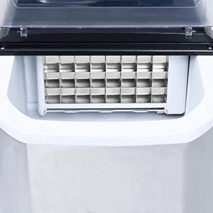 vidaXL Eiswürfelbereiter Digitale Anzeige Gastro Eiswürfelmaschine Ice Maker Eiscrasher Eismaschine Icemaker Profi… – Bild 5