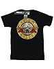 Guns N' Roses Women's Vintage Bullet Logo Boyfriend Fit T-Shirt Small Black #1