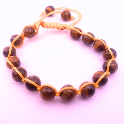 Image of Apnisanskriti Premium Lab Certified Round Crystal Gem Stone Beads Bracelet (8mm, AAA Quality, Free Size)