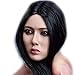 HiPlay 1/6 Scale Female Figure Head Sculpt, Asia Female, Doll Head for 12
