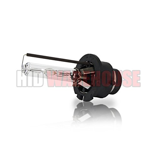 Image of AC HID Xenon Replacement Bulbs - D4S / D4R / D4C - 8000K Medium Blue (1 Pair) (Metal Bracket)