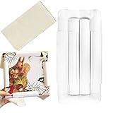 ☇【Marco Cuadrado Multiusos】: El bastidor de bordado cuadrado es perfecto para crear de todo, desde costura hasta pintura en tela. Ampliamente utilizado en punzonado, punto de cruz, costura, artesanía, bordado, quilting, pintura de seda, etc. El producto terminado se puede decorar en habitaciones, oficinas, casas, etc.
