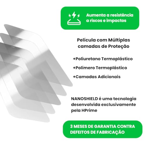 Película HPrime Nanoshield Samsung Galaxy S25+ Plus Tela 6.7
