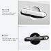 CheroCar for Jeep Renegade Door Handle Cover and Bowl Cover Trim for 2015-2025 Jeep Renegade (Black)…