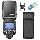 【Godox正規代理店】GODOX TT685II-C フラッシュストロボ E-TTL GN60 HSS 1 / 8000s 高速同期 Speedlite クリップオンストロボ 0.1〜2.6秒のリサイクル時間 Canon EOS 5D Mark III 5D Mark II 6D 7D 60D 30D 650D 600D 1100Dに対応 (TT685IIC) [並行輸入品]
