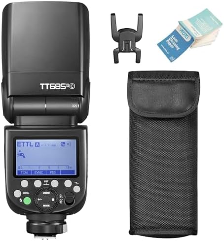 Godox TT685II-C TT685IIC Speedlite TTL Flash Camera 2.4G HSS High...