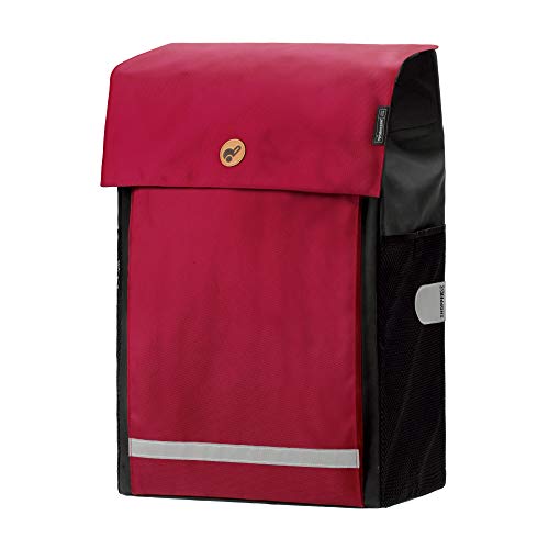 Andersen Shopper Royal XXL Sondermodell Alu klappbar mit Luftreifen Ø 25 cm und 61 Liter Tasche Martje rot – Bild 3