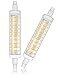 R7S Base LED Light Bulb led Bulb Smart Bulb 10W 118mm(4.64''),AC 85V - 265V,Double Ended J Type Halogen Bulb Replacement-Non-dimmable-Pack of 2-Daylight White 6000K