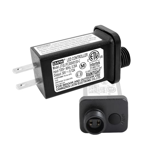 Image of 30V3.6W 8 Mode Light LED Transformer 30V LED Controller Class 2 Power Supply, Low Voltage Transformer US Plug, Replacement for CZJUTAI JT-EL /FC- 300V0120-C [Z836]