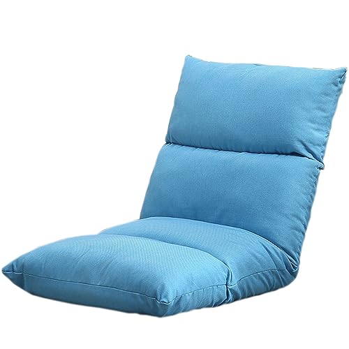 Chaise longue inclinable à 6 positions avec housse lavable verte