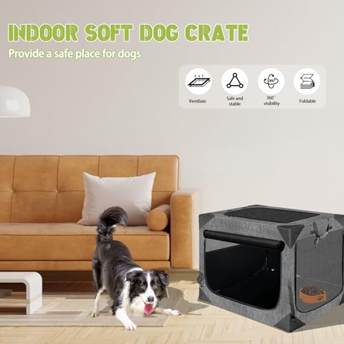 Ultimate Comfort: Review of the 36 Inch Collapsible Soft Dog Crate for Large Dogs
