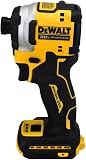 DEWALT ATOMIC 20V MAX* 1/4 in. Brushless Cordless 3-Speed Impact Driver one-pack Bare Tool (1pack ATOMIC 20V MAX Brushless 1/4 in. 3Speed Drive)