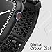 Catalyst Active Defense Case Designed for Apple Watch Series 9/8/7 45 mm, Drop Proof 10ft, Shock & Scratch-Resistant, Sport Band, Breathable, Rugged (Stealth Black)